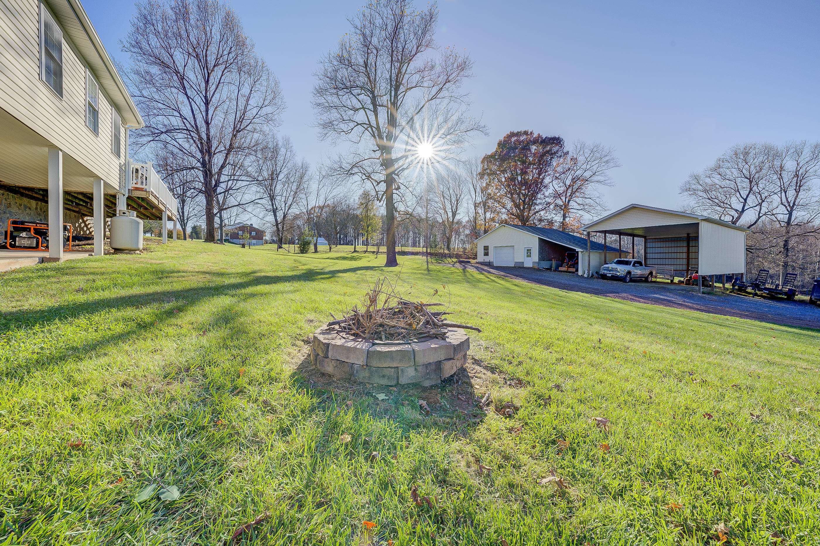 929 Farm View Road Glade Hill, VA 24092 - Photo 40 of 44 38 Back Yard