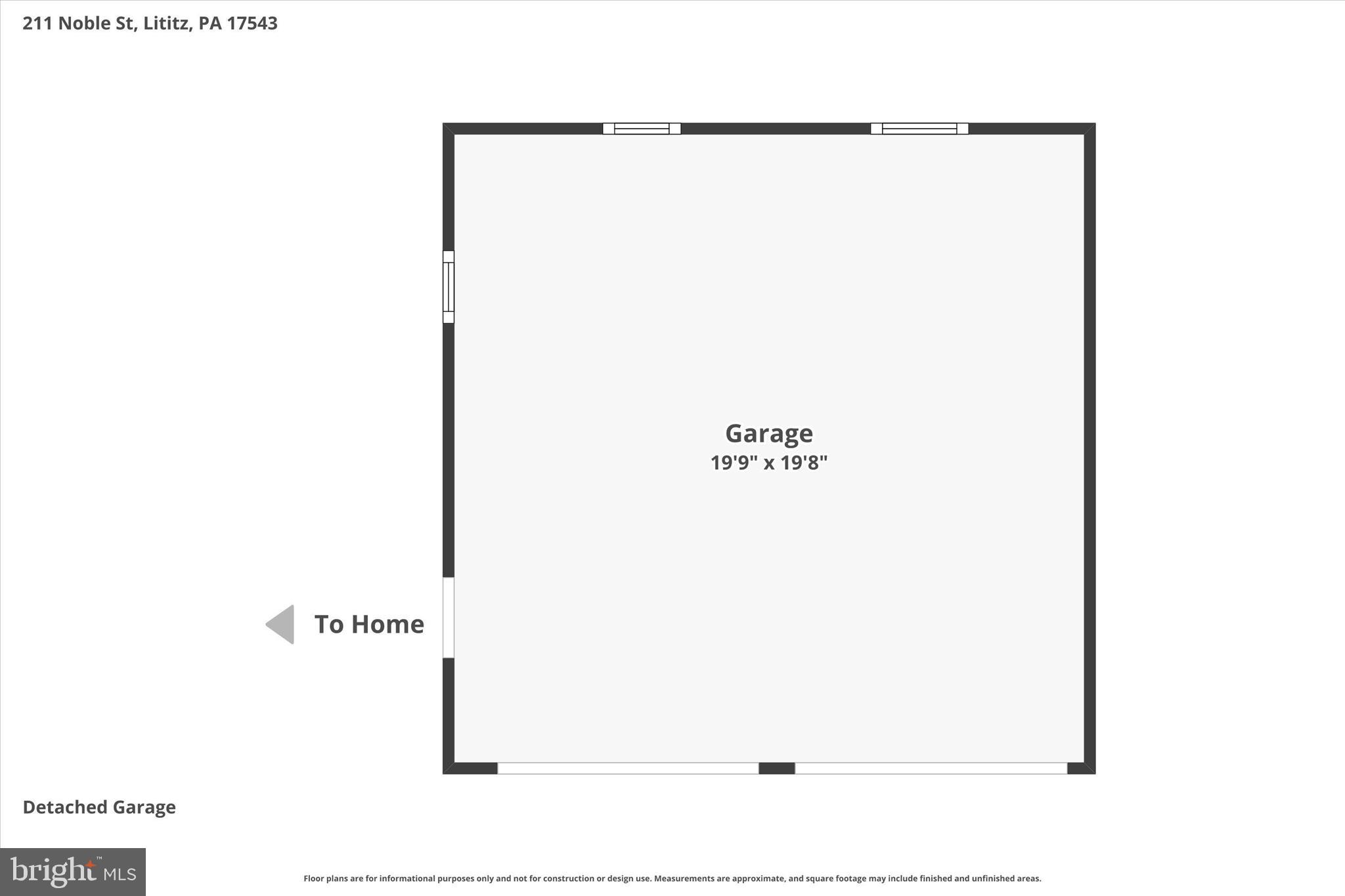 211 Noble Street Lititz, PA 17543 - Photo 25 of 27 Garage