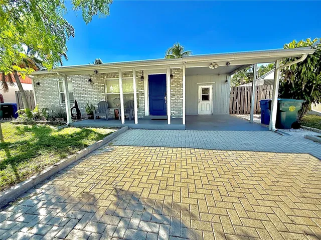 a view of a house with a porch