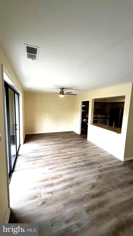 a view of empty room