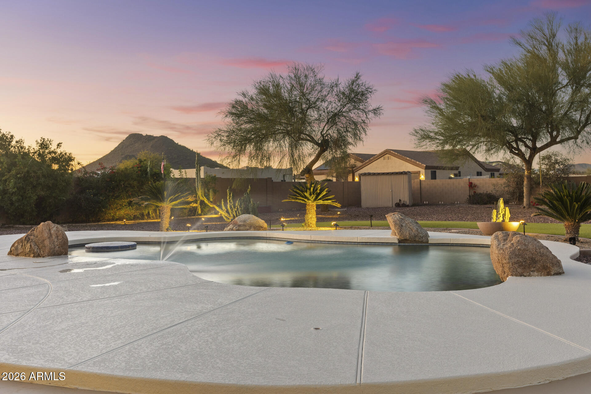 14526 West Jomax Road Surprise, AZ 85387 - Photo 5 of 57 a view of a house with swimming pool