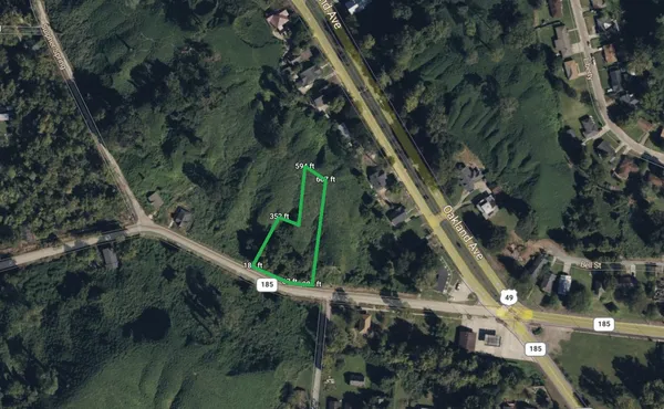 a view of outdoor space and street