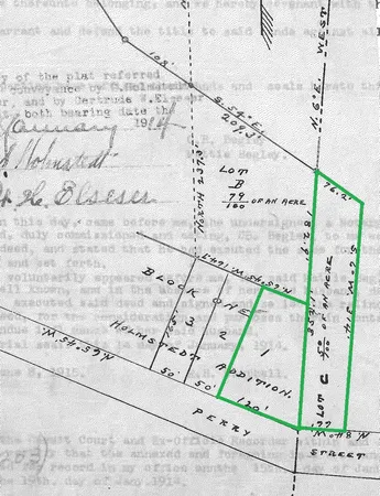 a view of wooden floor