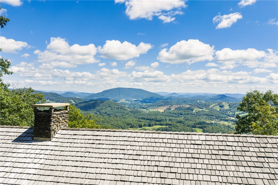 2177 Homestead Road Todd, NC 28684 - Photo 44 of 49 a view of a terrace with a bench