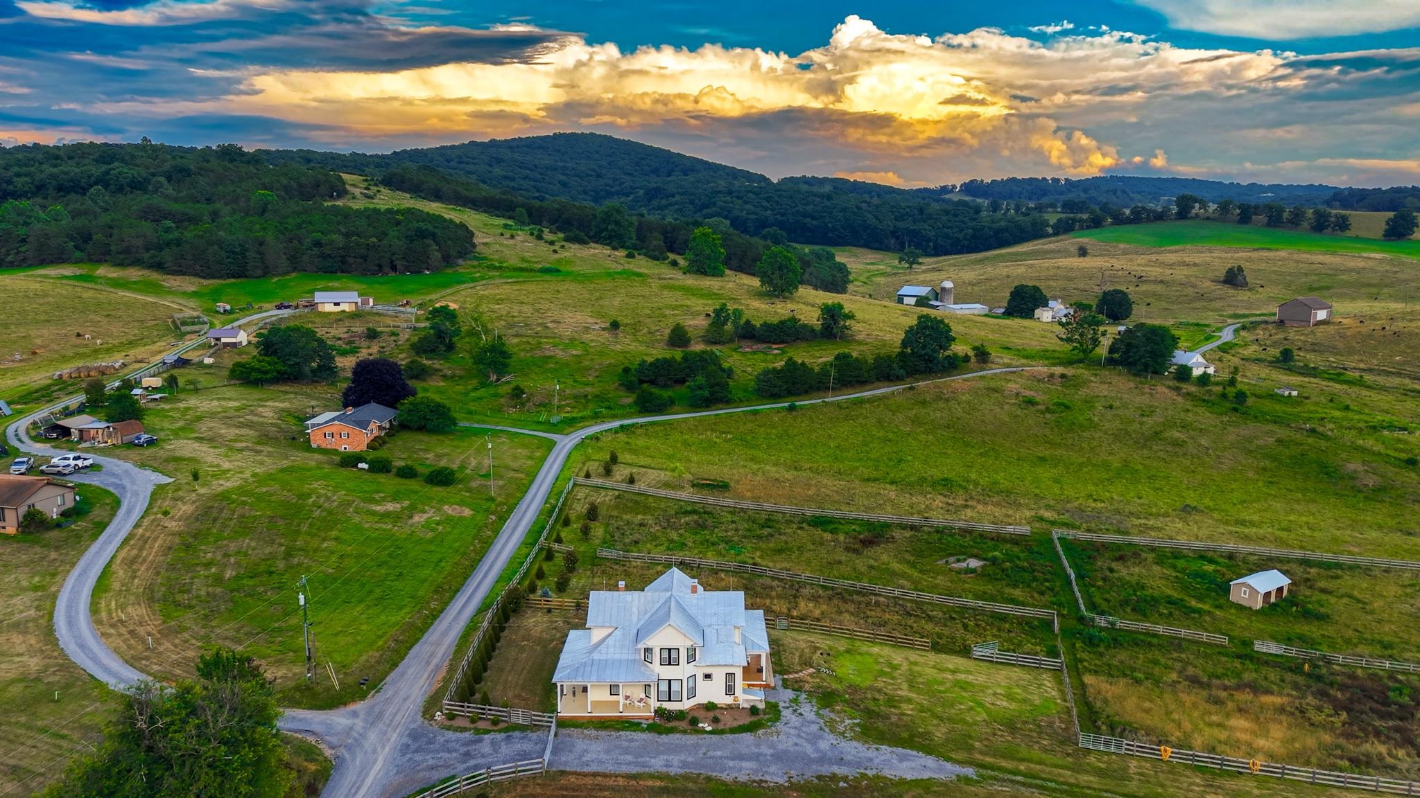 374 Goose Cr Road Raphine, VA 24472 - Photo 10 of 75 Golden Hour Front Face Shot