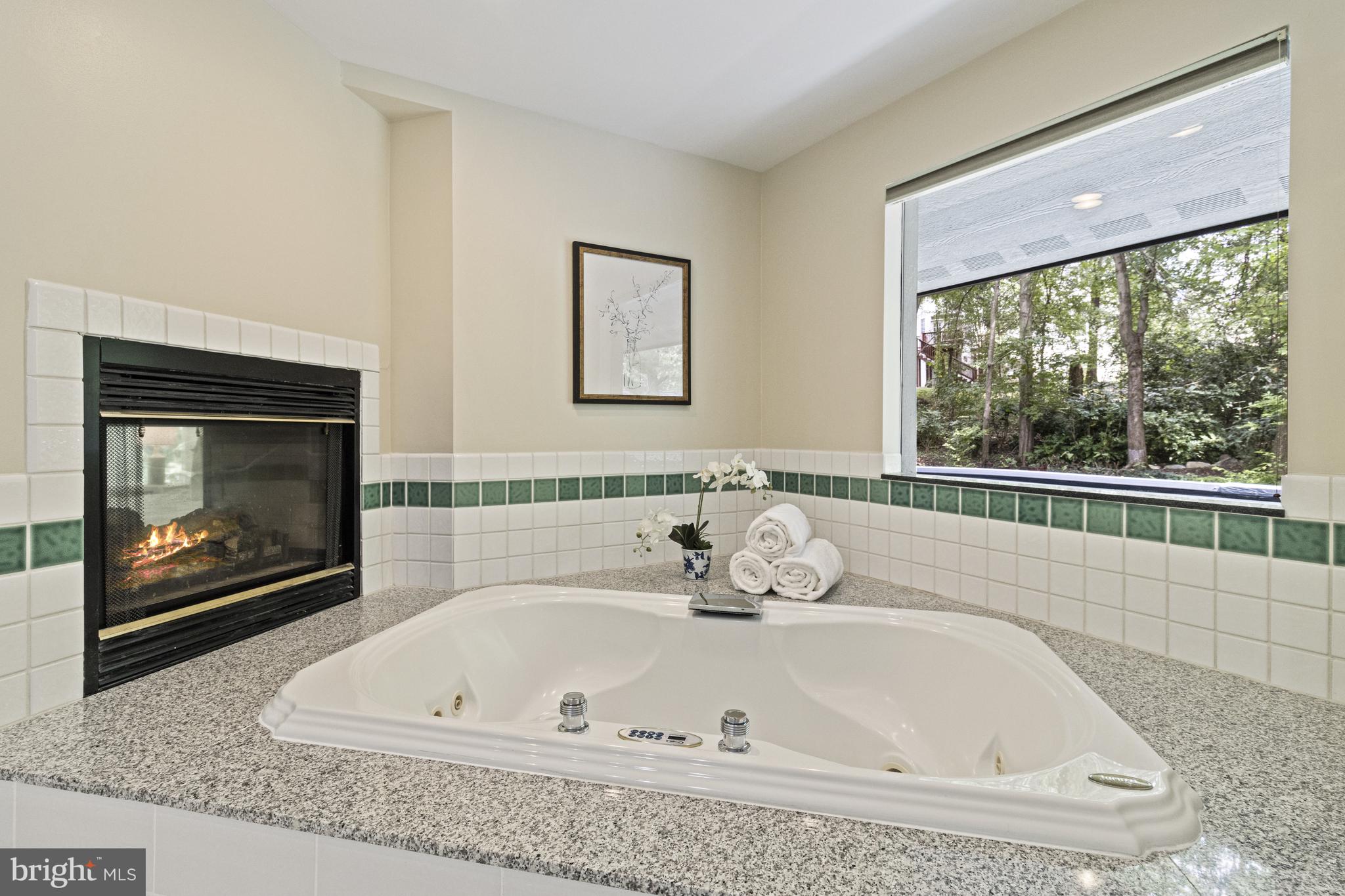 7107 Roxann Road Alexandria, VA 22315 - Photo 30 of 62 a bathroom with a tub sink and mirror