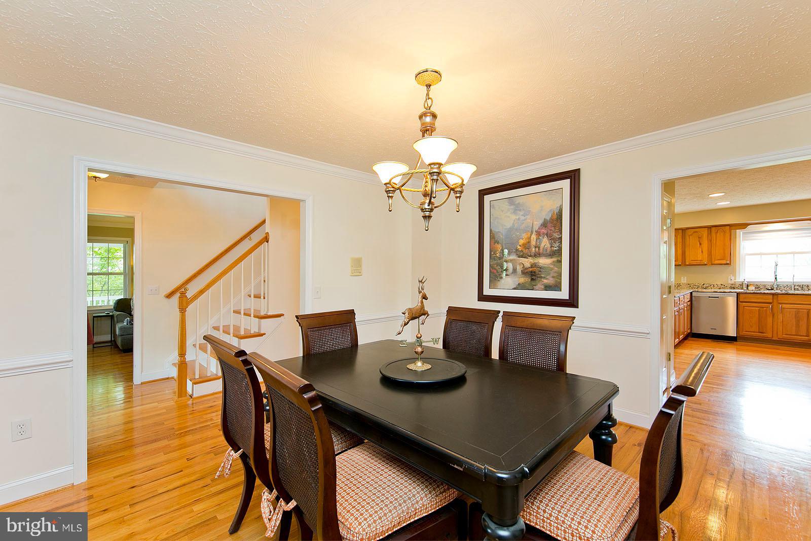 6363 Middle Road Stephens City, VA 22655 - Photo 13 of 81 Dining room with chair rail/crown molding