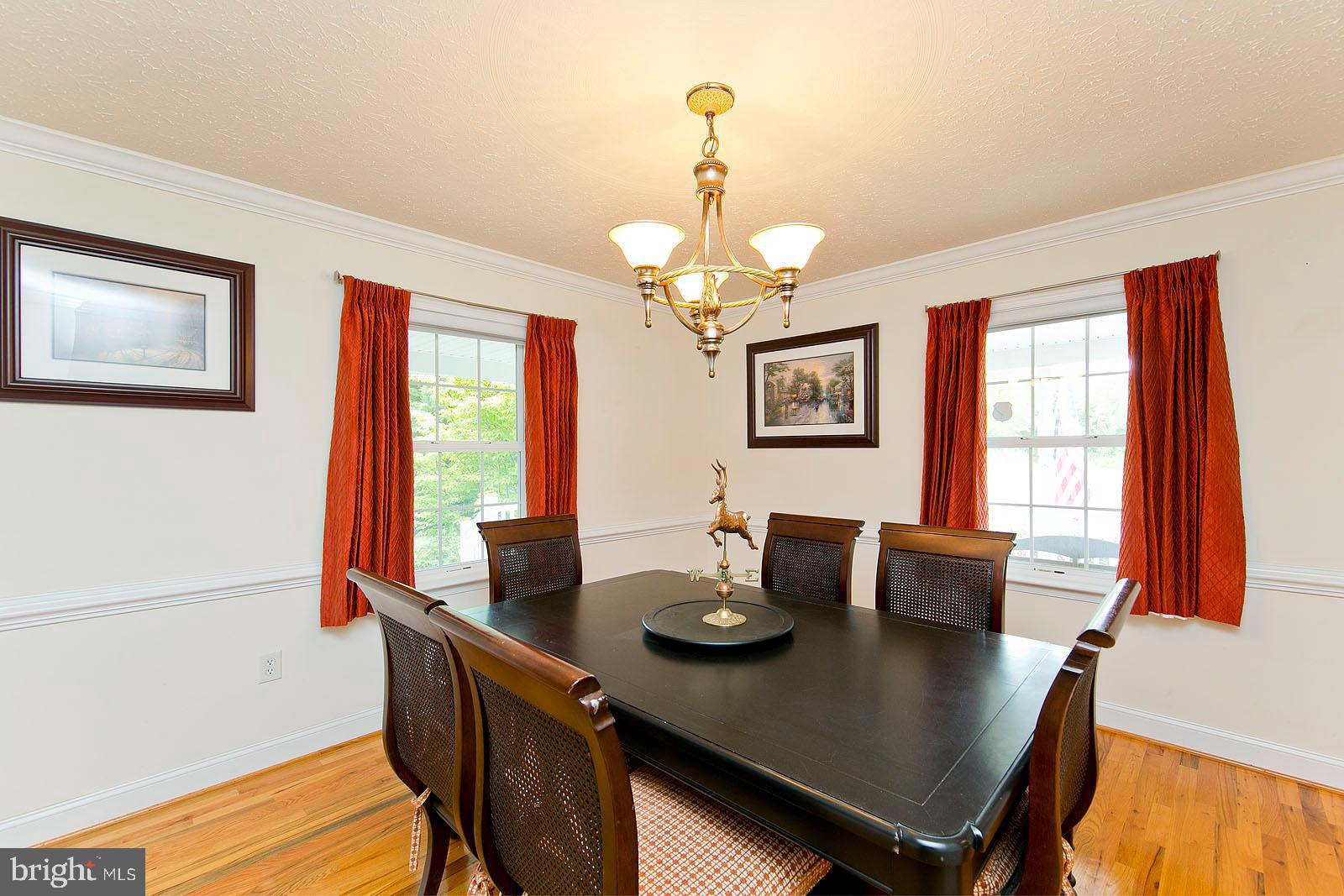 6363 Middle Road Stephens City, VA 22655 - Photo 14 of 81 Dining room with chair rail/crown molding