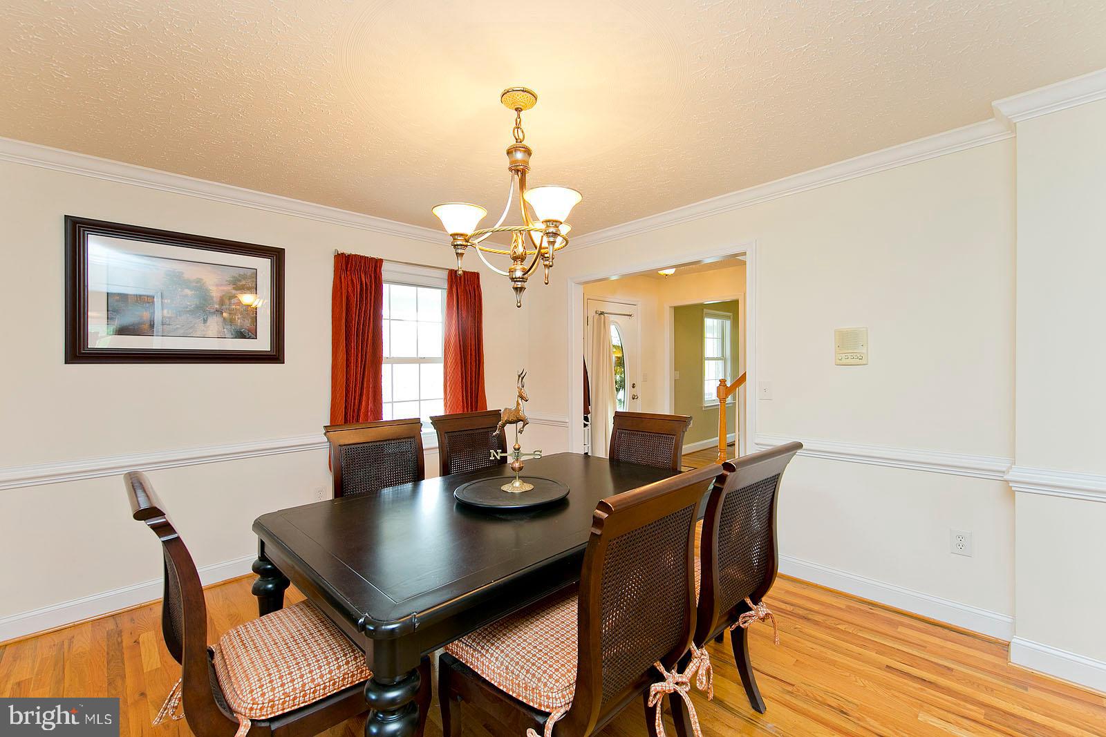 6363 Middle Road Stephens City, VA 22655 - Photo 15 of 81 Dining room with chair rail/crown molding