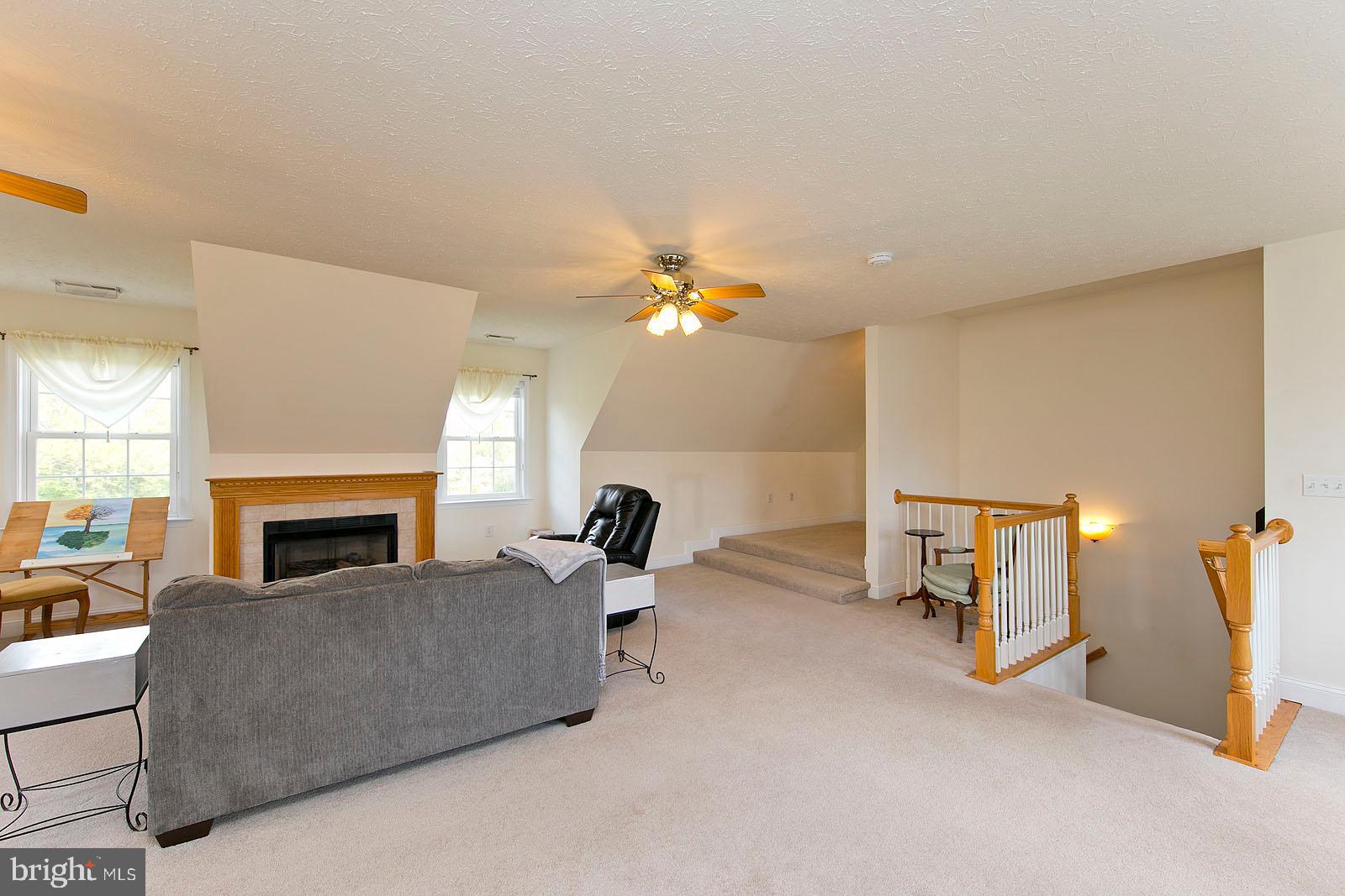 6363 Middle Road Stephens City, VA 22655 - Photo 34 of 81 Upper level great room with gas fireplace