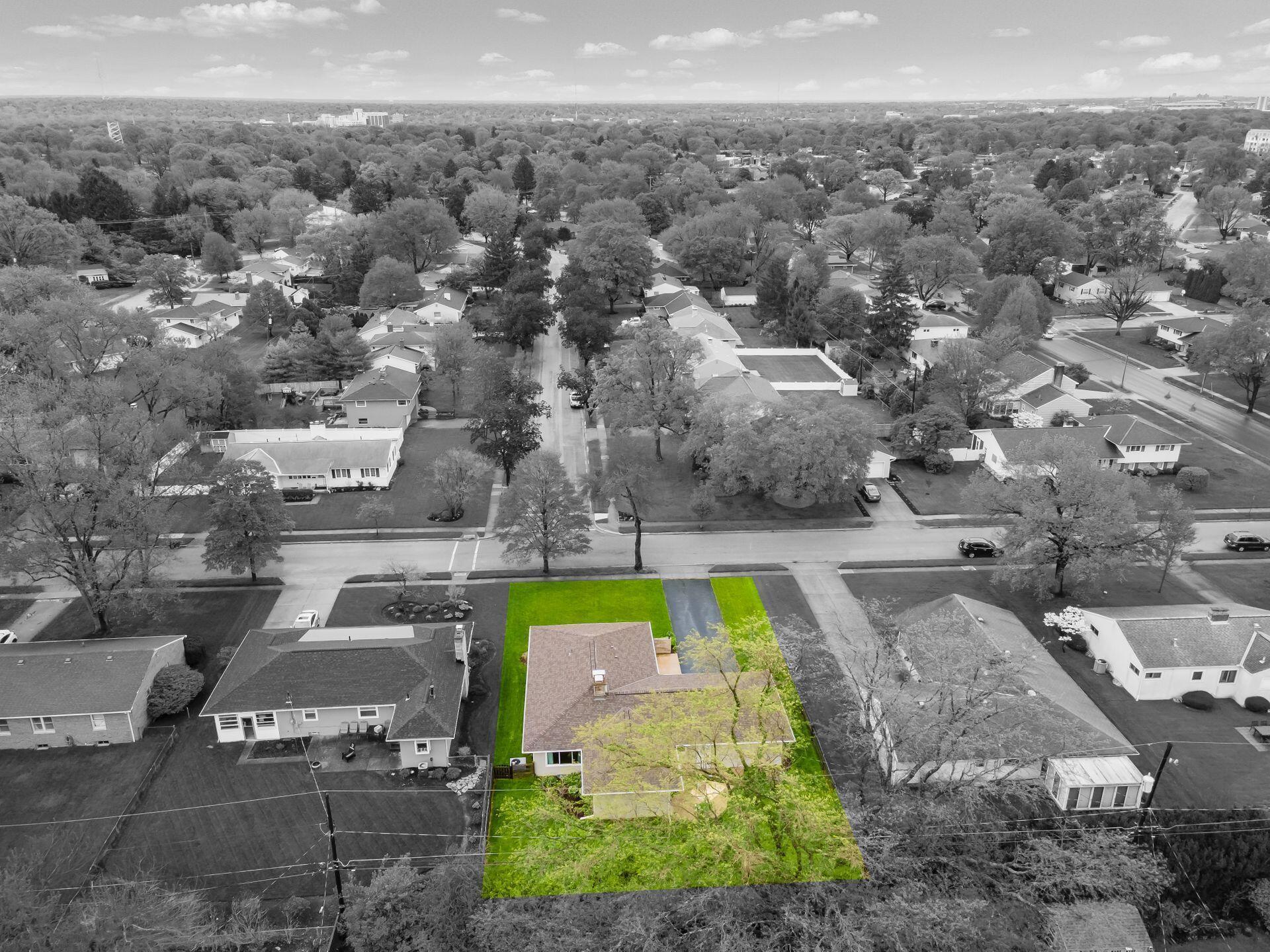 3465 Kirkham Road Columbus, OH 43221 - Photo 42 of 48 Drone view from back