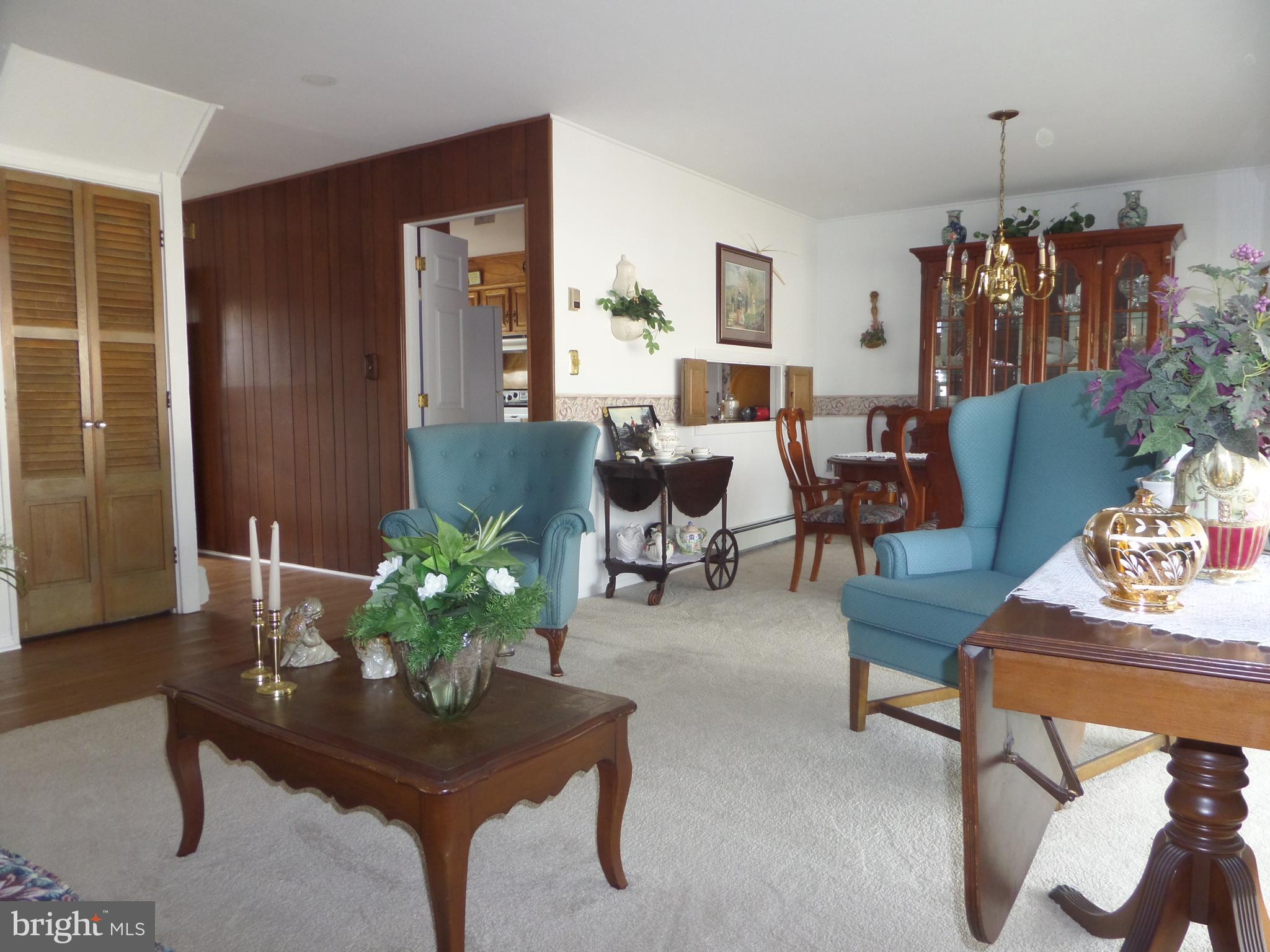 21 Hawk Road Levittown, PA 19056 - Photo 13 of 35 BIG Living-Diningroom Combo w Pass-Thru to Kitchen