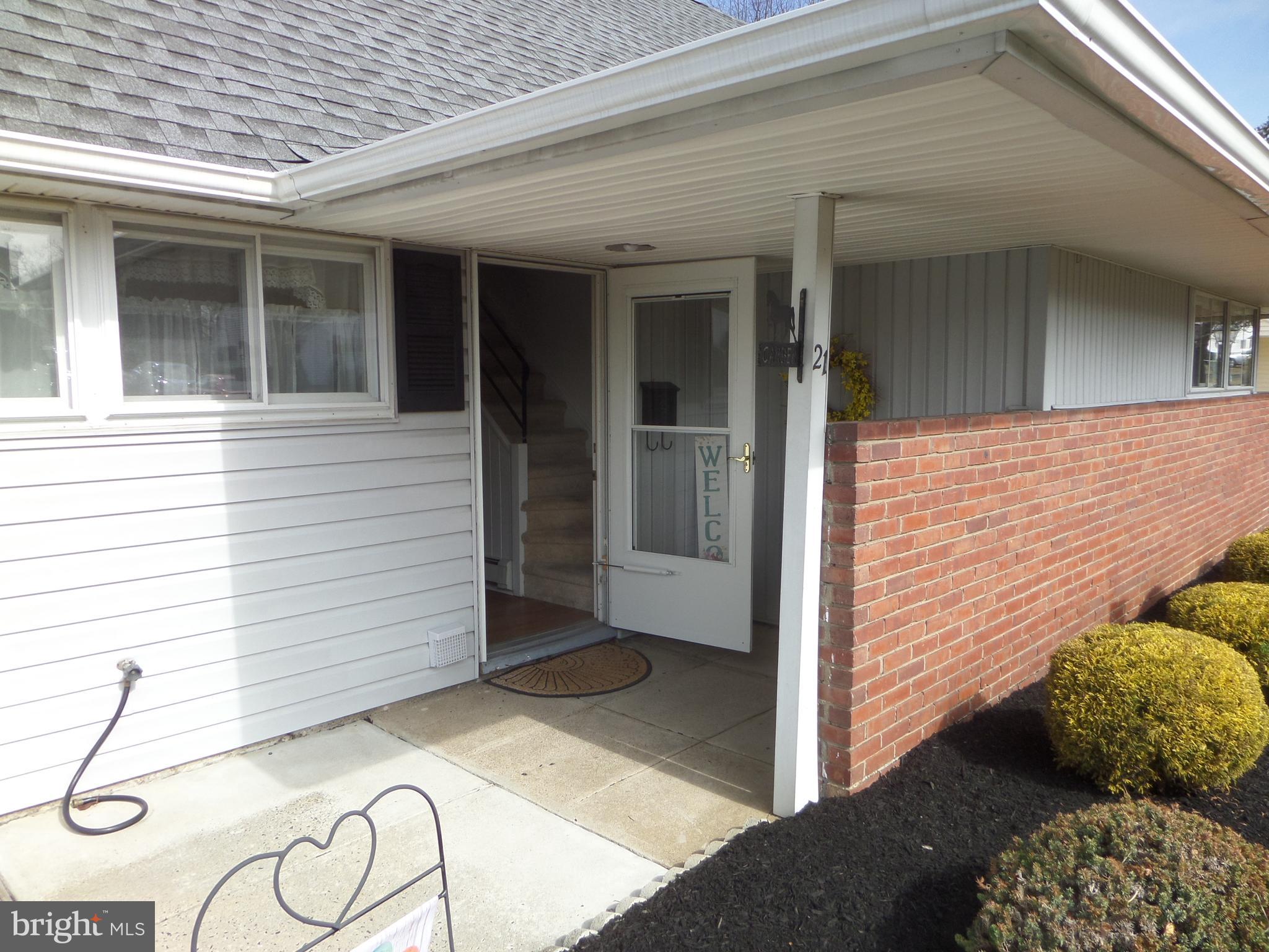21 Hawk Road Levittown, PA 19056 - Photo 21 of 35 PATIO: No need to get wet looking for your keys!!