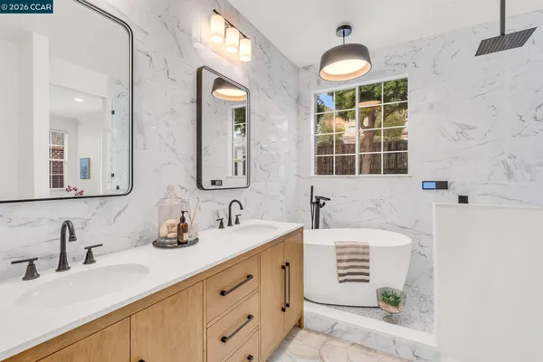 a bathroom with a sink and a bathtub