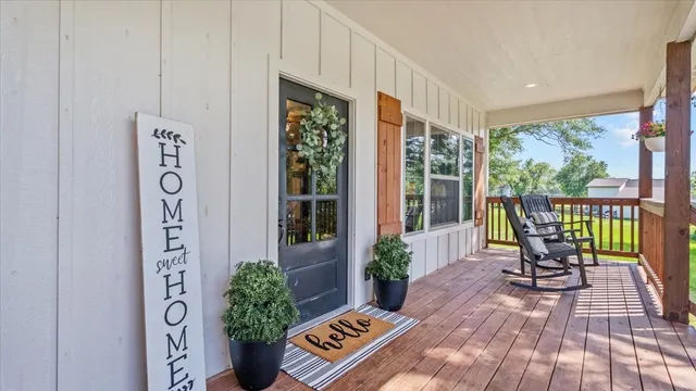 a view of outdoor space with furniture and garden view
