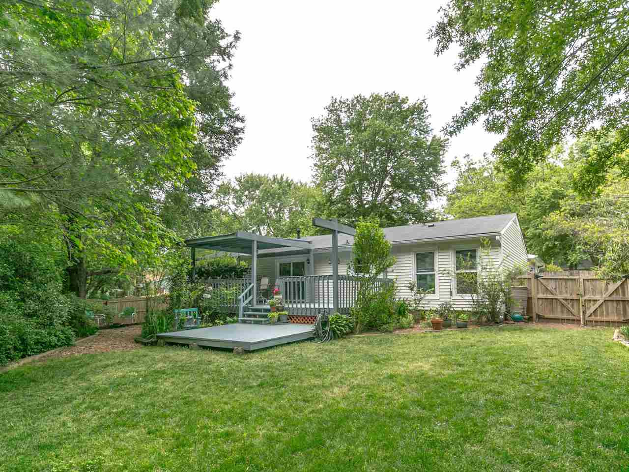 3116 Chancery Place Raleigh, NC 27607 - Photo 3 of 25 Large flat backyard with mature garden areas and plenty of privacy Exterior Back