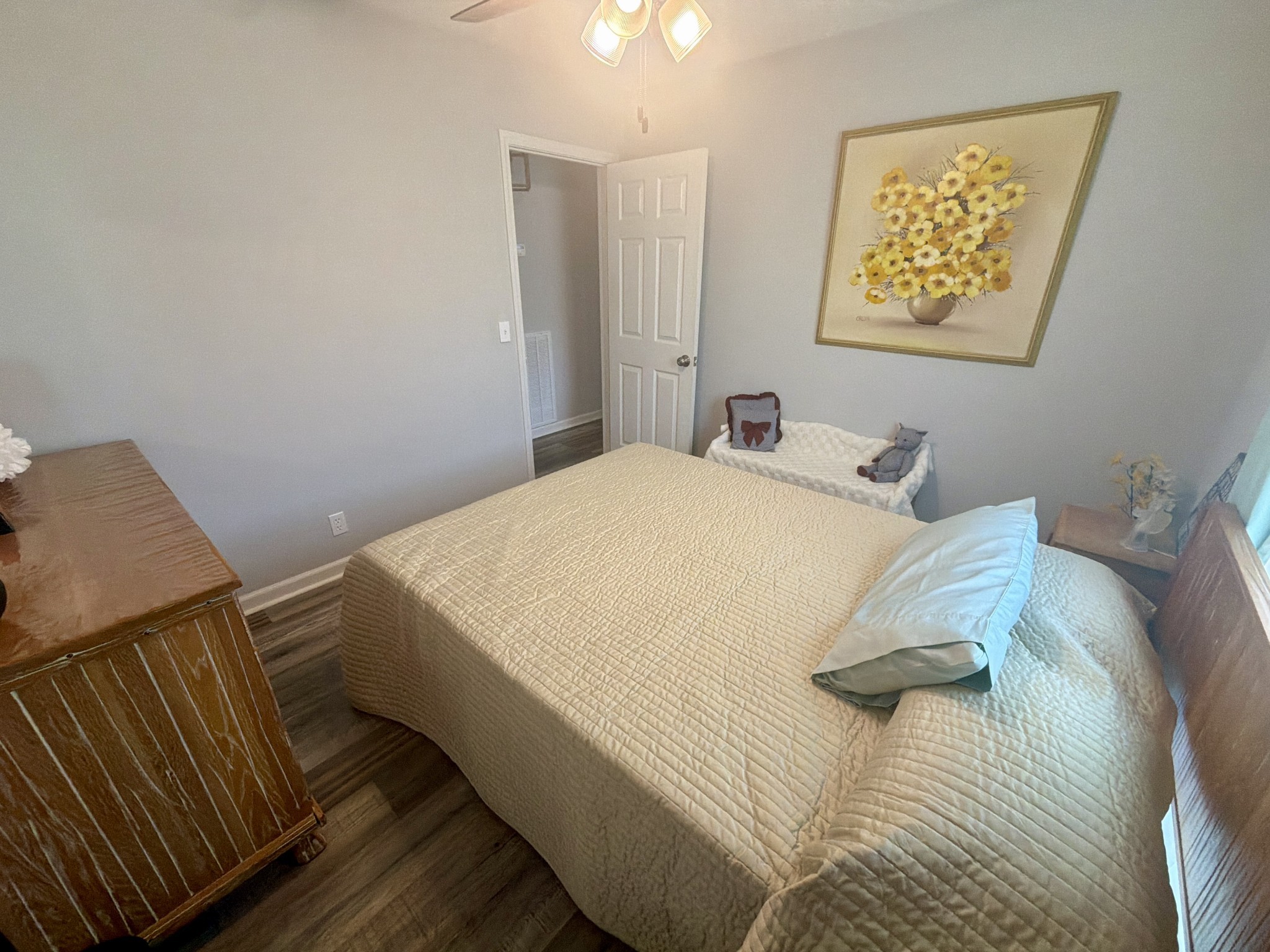 255 St Mary's Road Buffalo Valley, TN 38548 - Photo 35 of 61 a bedroom with a bed and painting on the wall