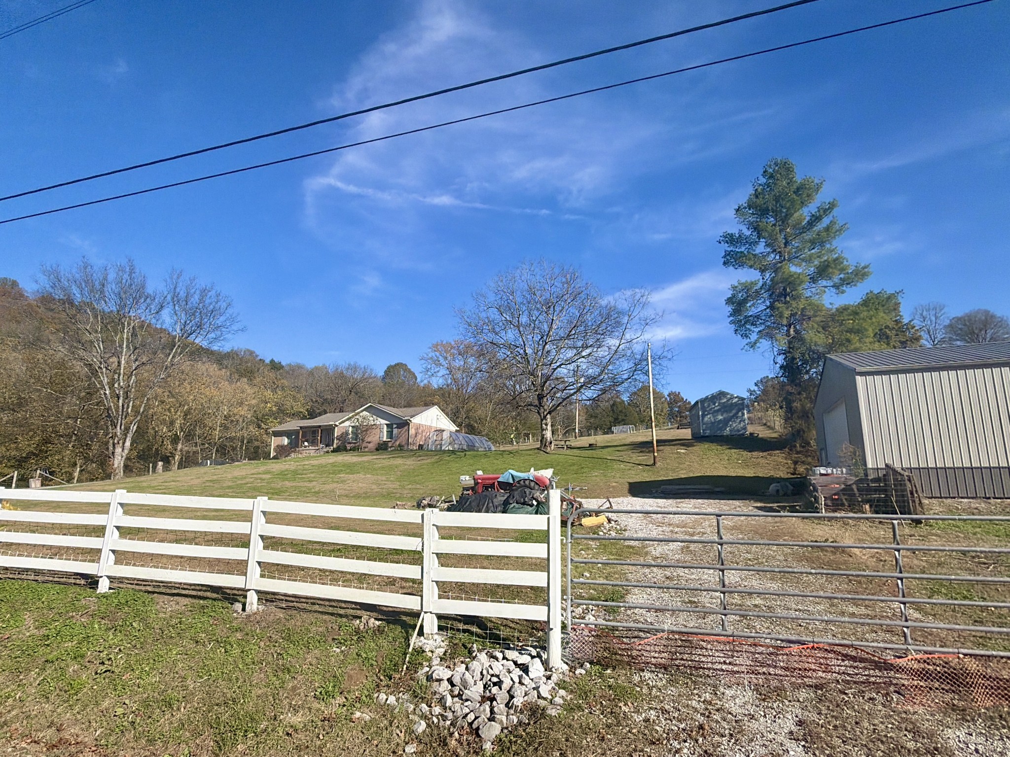 255 St Mary's Road Buffalo Valley, TN 38548 - Photo 4 of 61 a view of a yard with wooden fence