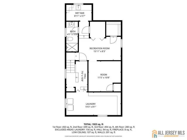 $545,000 | 609 Harrison Place, Linden, NJ 07036