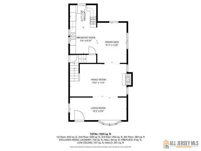 $545,000 | 609 Harrison Place, Linden, NJ 07036
