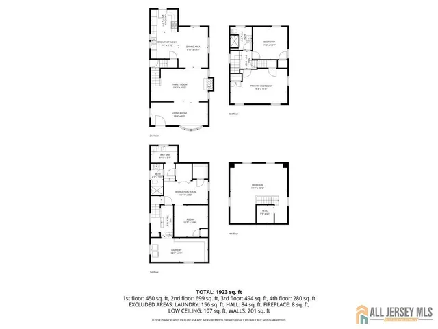 $545,000 | 609 Harrison Place, Linden, NJ 07036