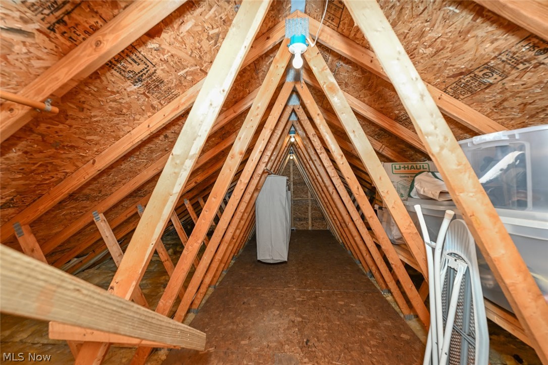 3530 Brush Road Richfield, OH 44286 - Photo 25 of 35 View of unfinished attic