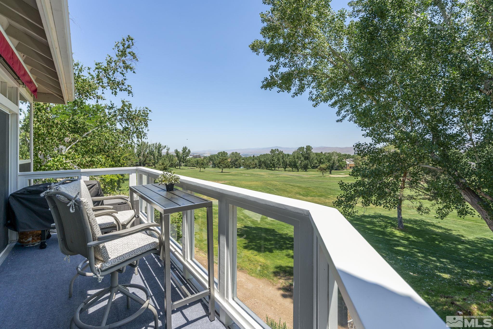 6156 Wycliffe Circle Reno, NV 89519 - Photo 23 of 30 a view of a two chairs in the deck