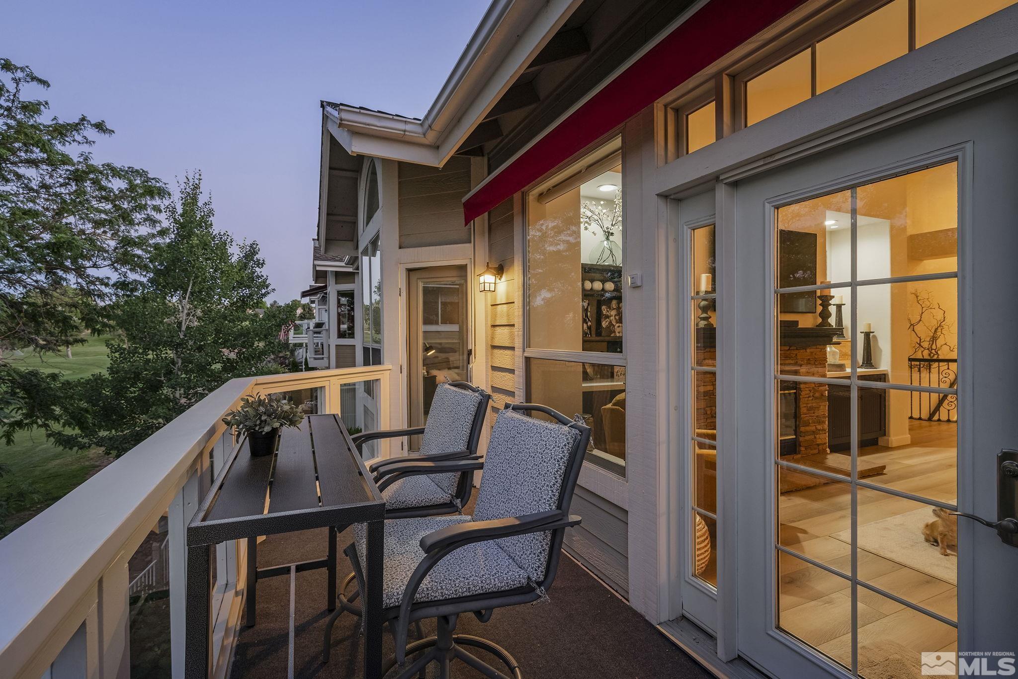 6156 Wycliffe Circle Reno, NV 89519 - Photo 25 of 30 a view of balcony and patio