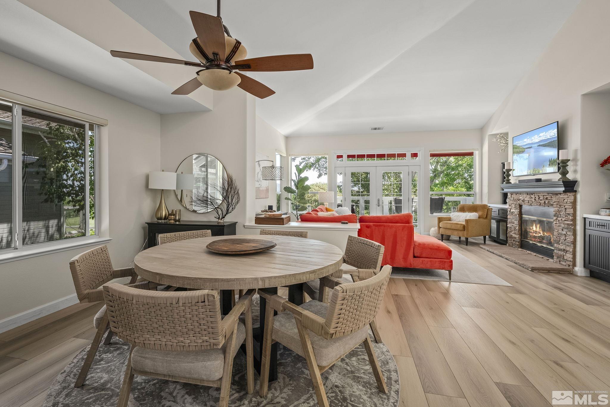 6156 Wycliffe Circle Reno, NV 89519 - Photo 5 of 30 a view of a dining room with furniture window and outside view