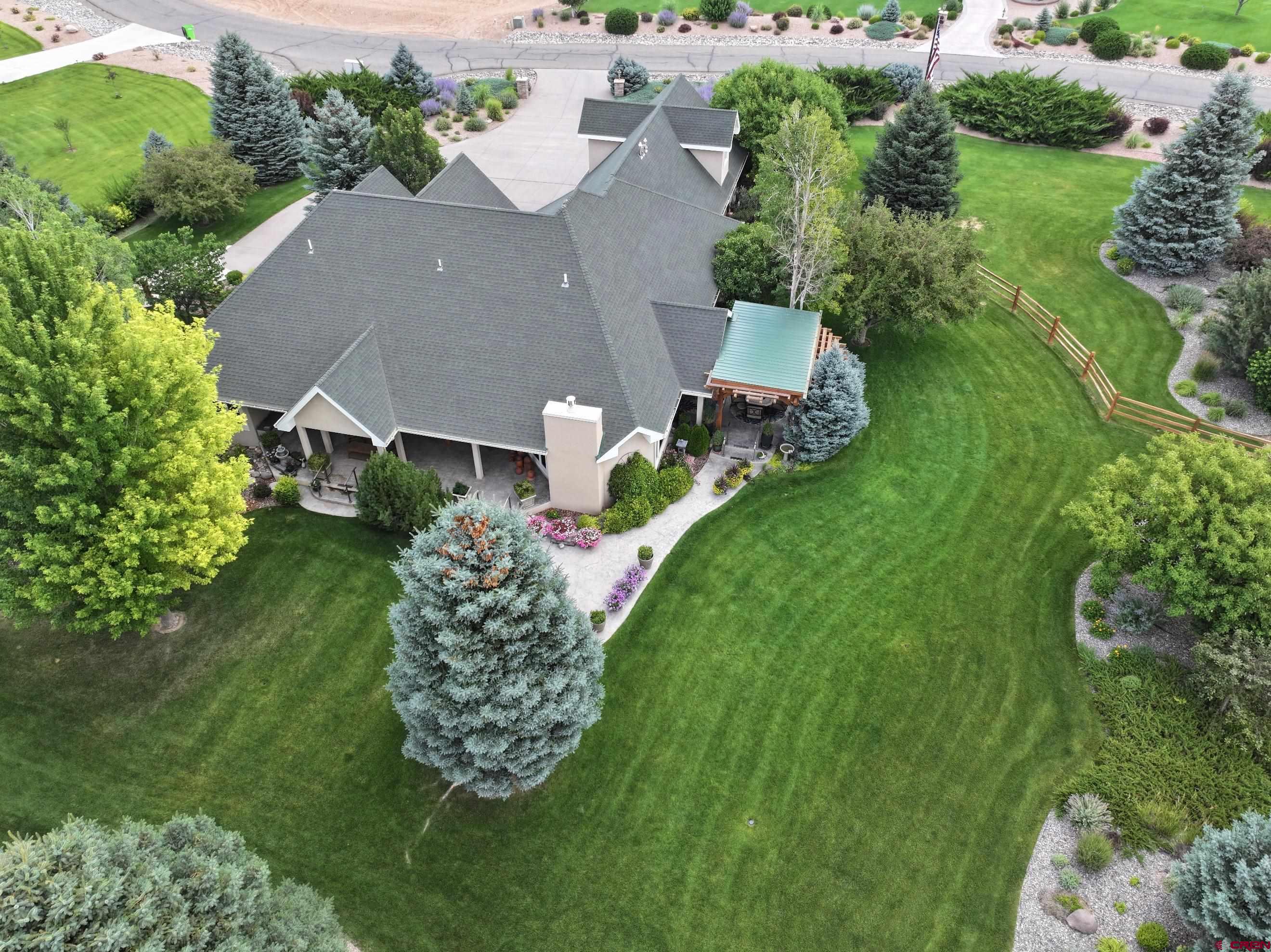15103 6260th Road Montrose, CO 81403 - Photo 4 of 45 an aerial view of a house