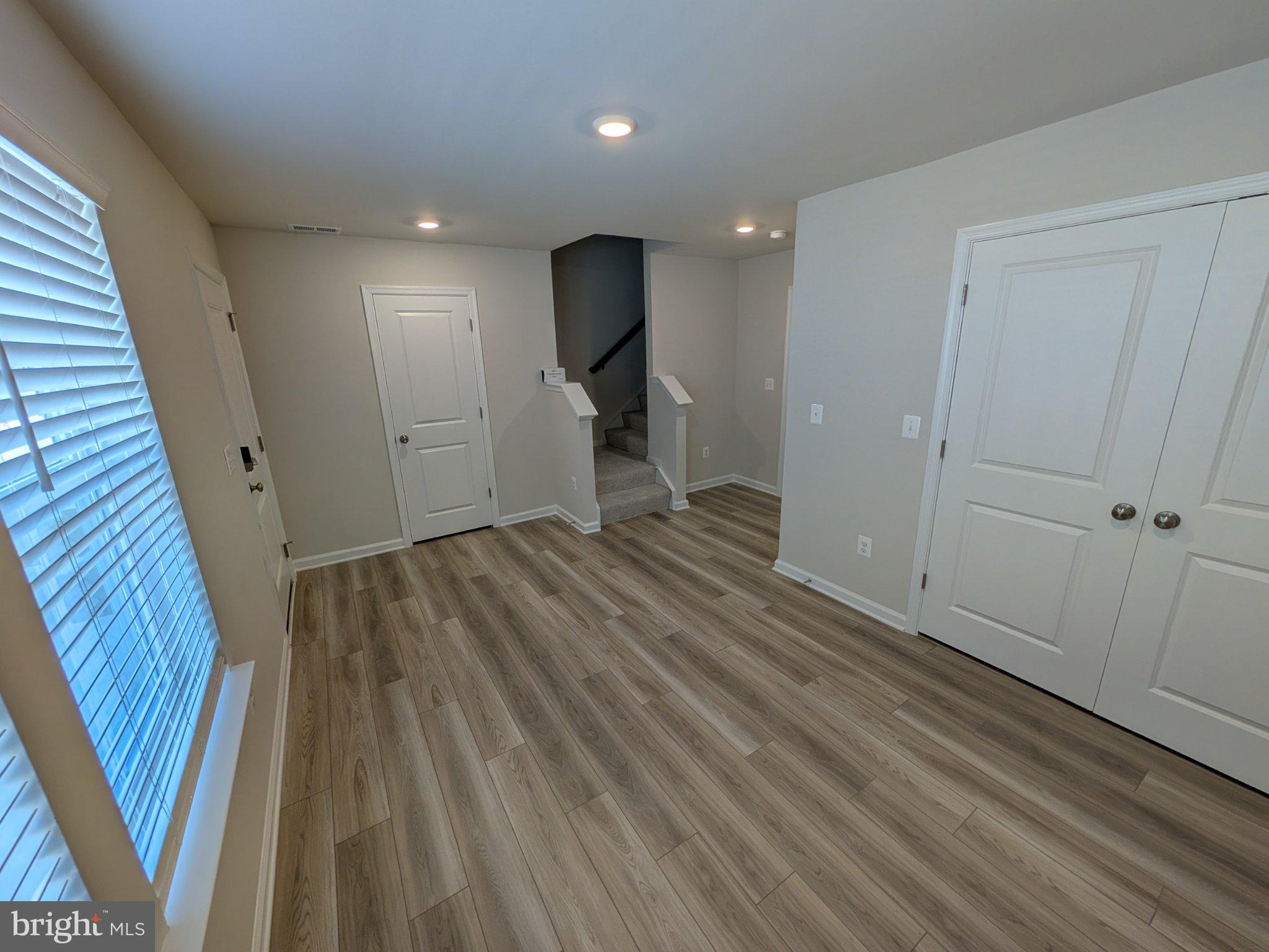 Bright and airy entryway space.
