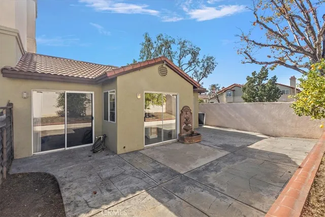 a view of a house with a outdoor space