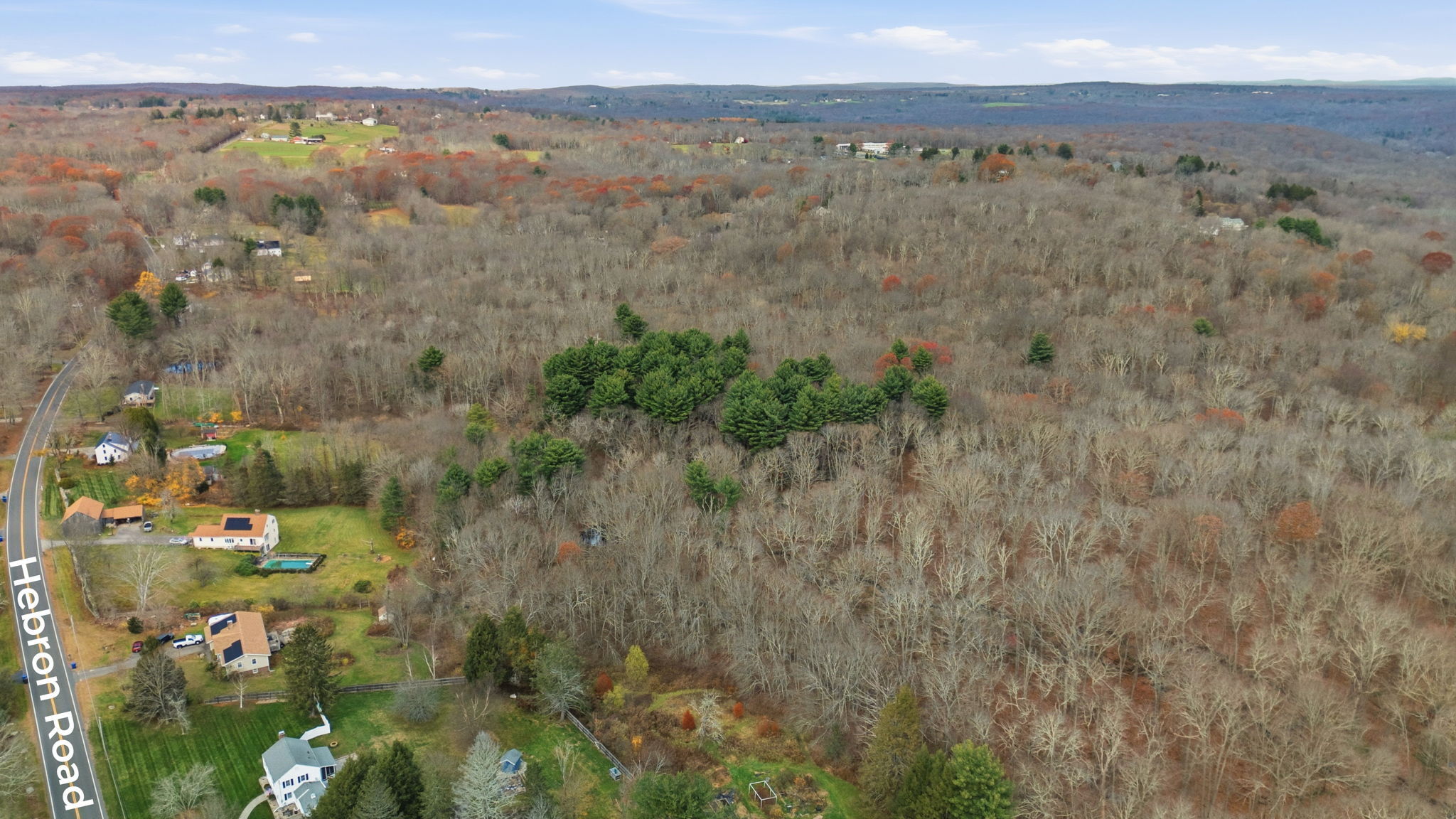 126 Hebron Road Bolton, CT 06043 - Photo 19 of 23 a view of city and mountain