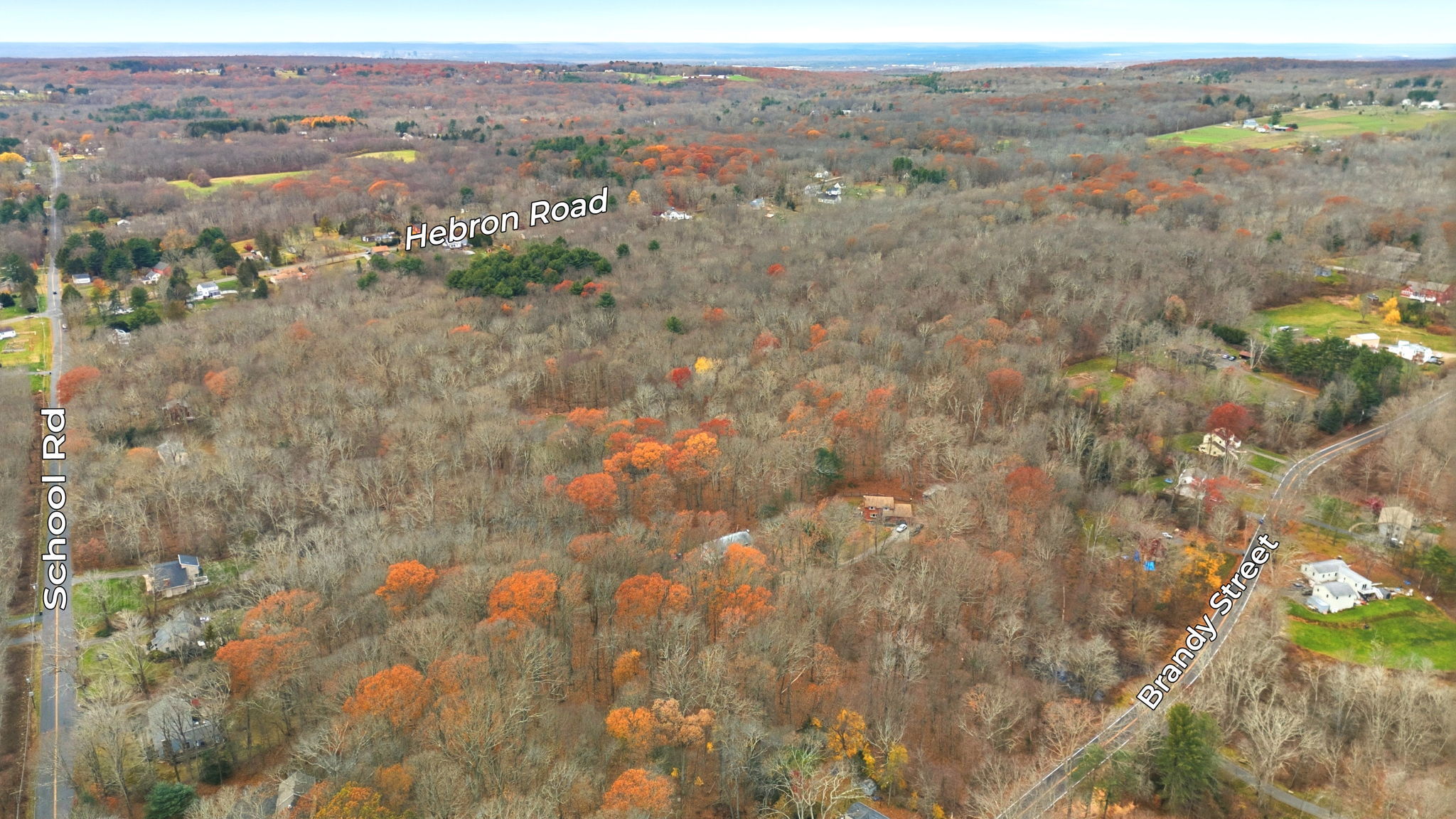 126 Hebron Road Bolton, CT 06043 - Photo 5 of 23 a view of city and mountain