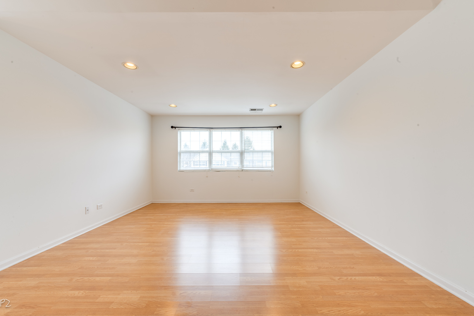 24181 Pear Tree Circle Plainfield, IL 60585 - Photo 11 of 25 an empty room with wooden floor and windows