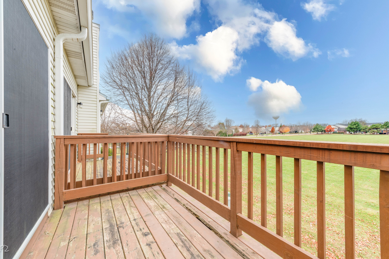 24181 Pear Tree Circle Plainfield, IL 60585 - Photo 14 of 25 a view of balcony with wooden floor