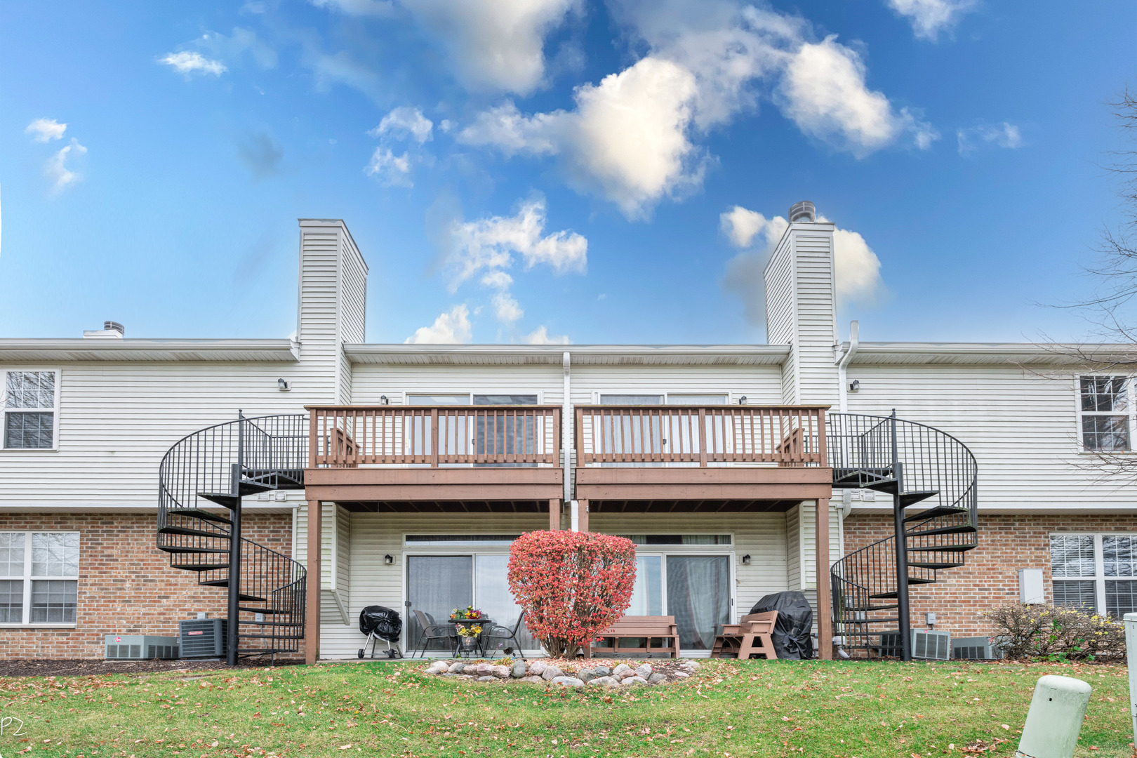 24181 Pear Tree Circle Plainfield, IL 60585 - Photo 21 of 25 a view of a house with backyard porch and sitting area