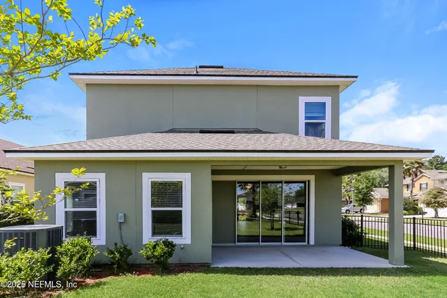 a view of a house with a porch