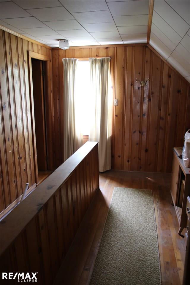 1499 Hampton Road Mount Clemens, MI 48043 - Photo 5 of 14 Pine Paneled Bedroom