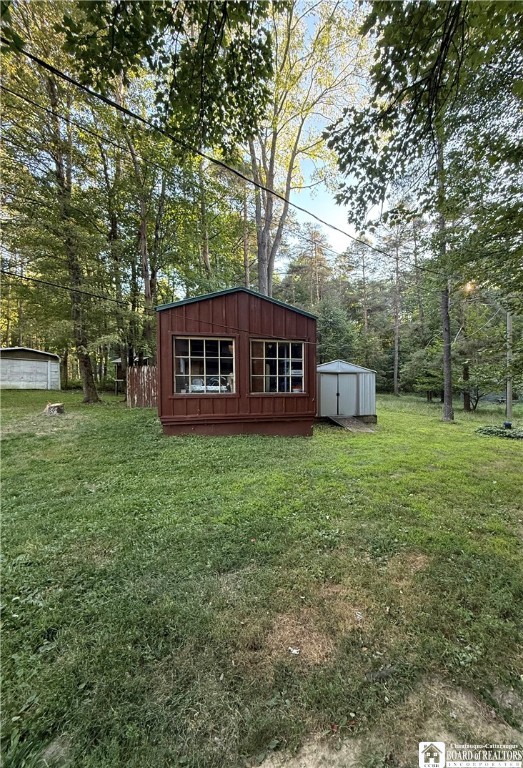 605 Gurnsey Hollow Road Carroll, NY 14738 - Photo 22 of 32 Out building/Metal shed