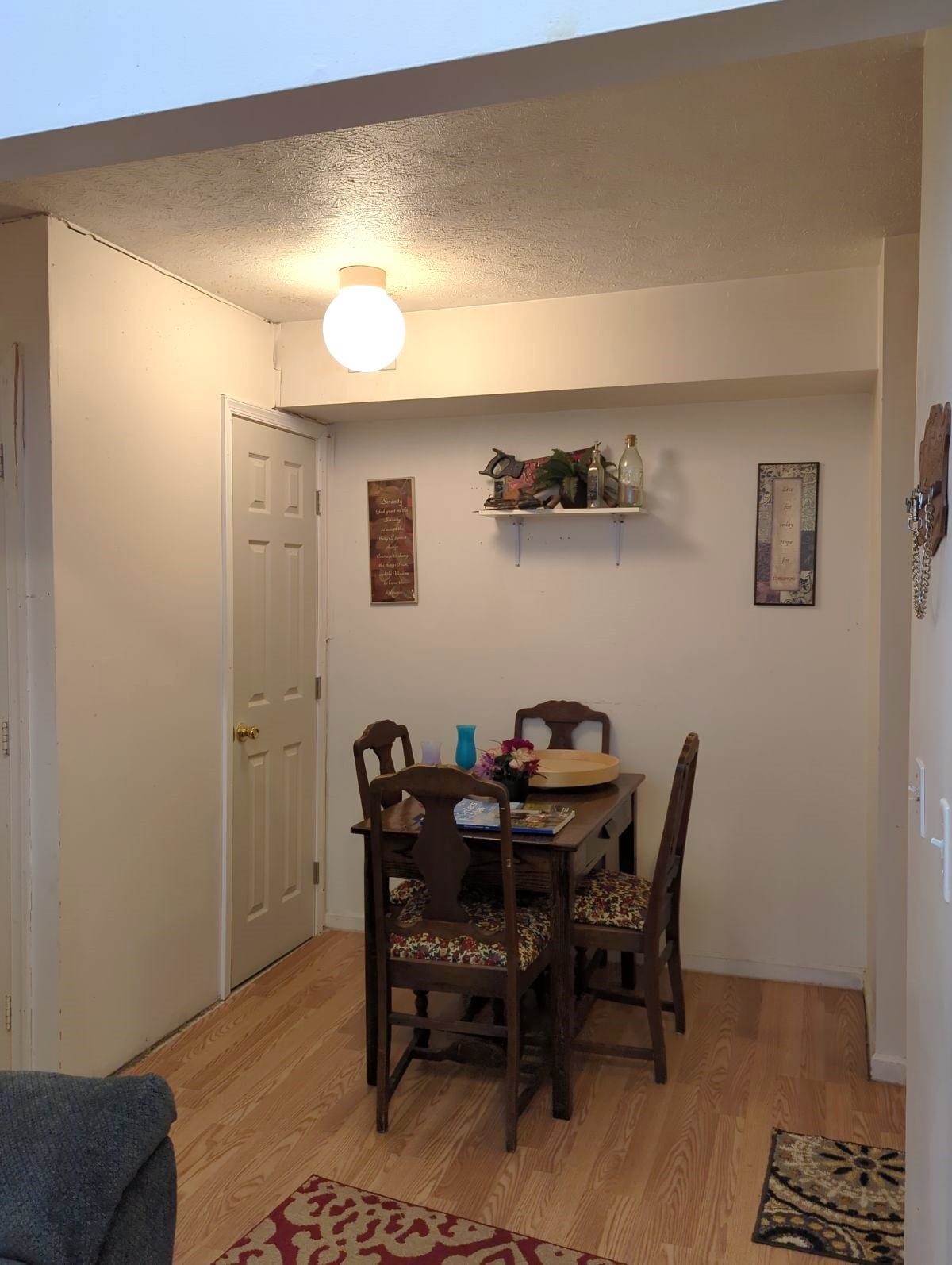 1112 Blue Ridge Drive, Unit 9 Harrisonburg, VA 22802 - Photo 5 of 13 a view of a dining room with furniture and wooden floor