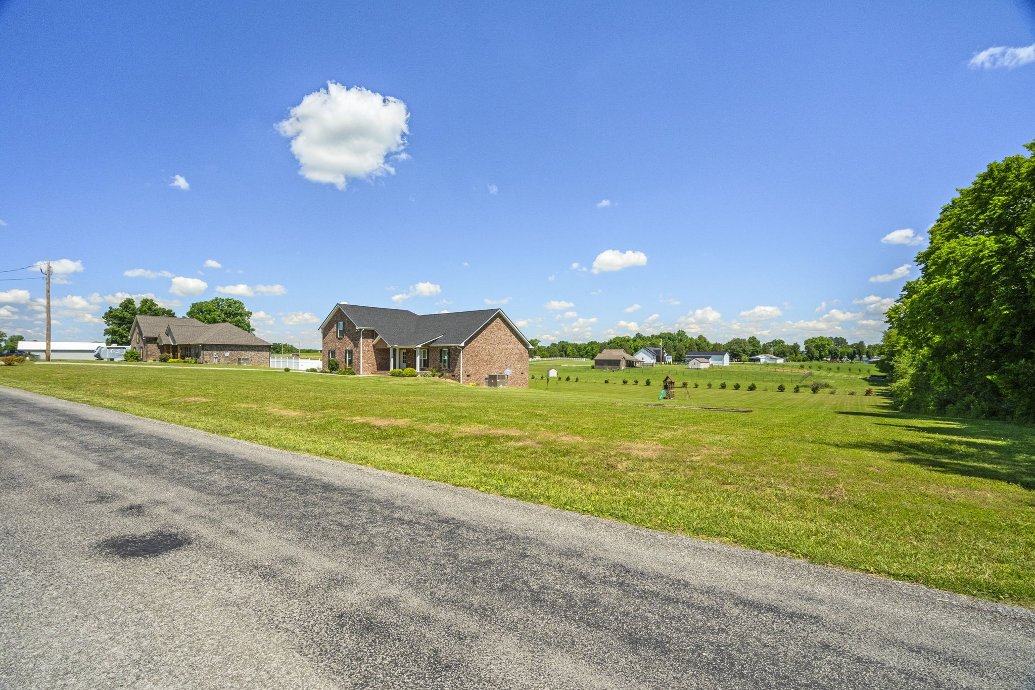 5718 Hoods Branch Road Springfield, TN 37172 - Photo 37 of 47 a view of a house with a big yard