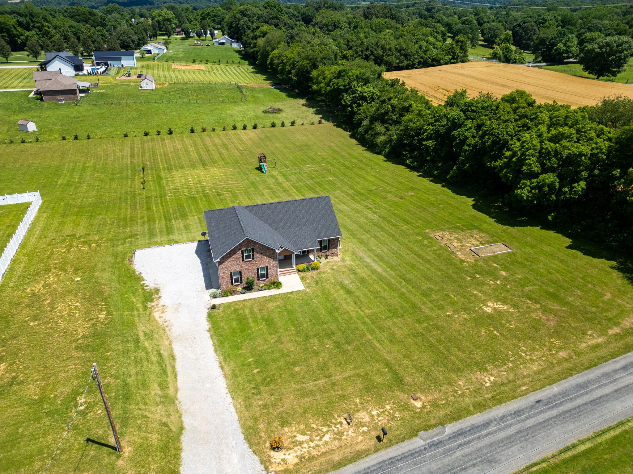 5718 Hoods Branch Road Springfield, TN 37172 - Photo 41 of 47 a view of an outdoor space and a lake view