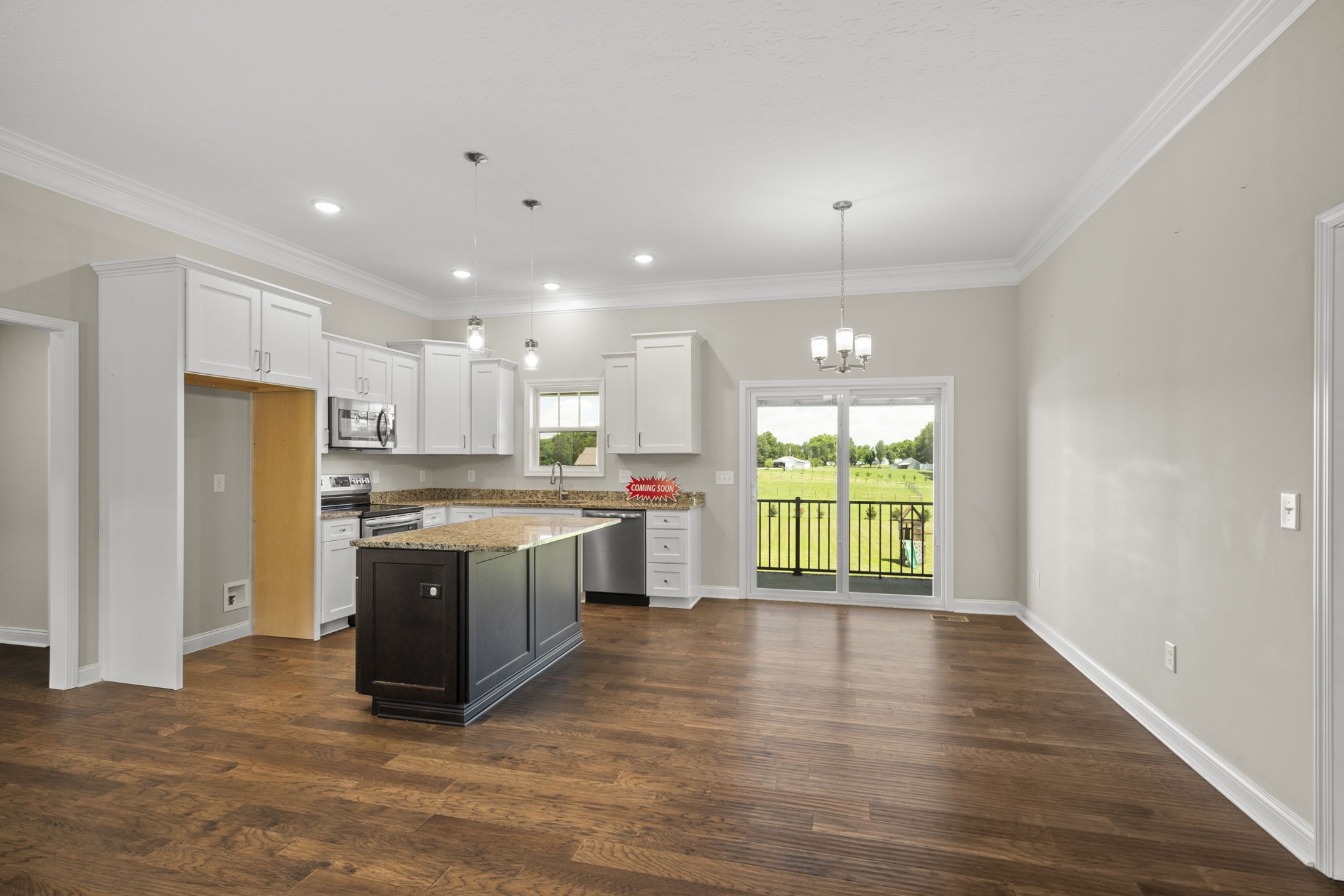 5718 Hoods Branch Road Springfield, TN 37172 - Photo 10 of 47 a large kitchen with a lot of counter space and a refrigerator