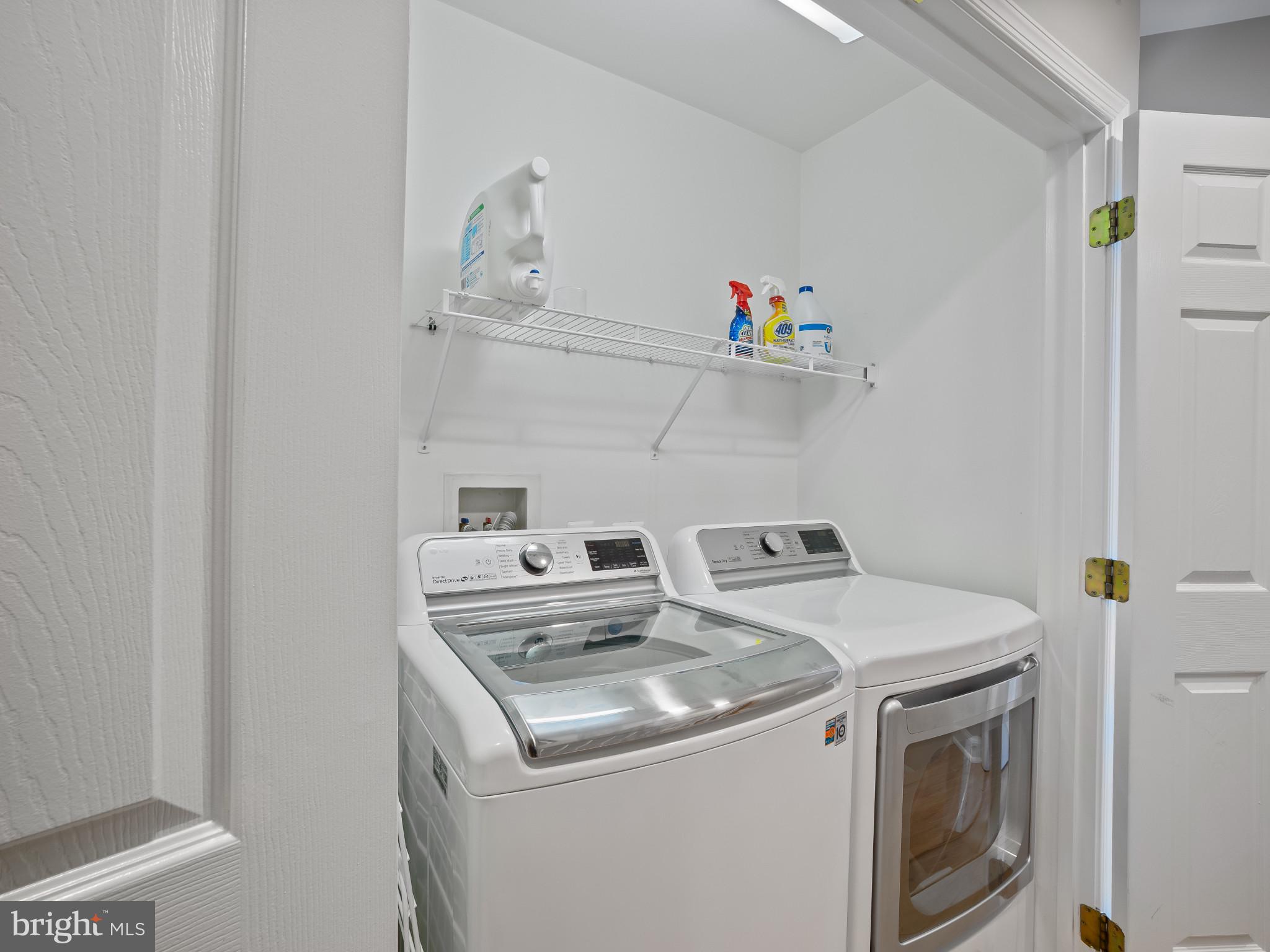 8511 Cameron Street Silver Spring, MD 20910 - Photo 16 of 39 a utility room with dryer and washer
