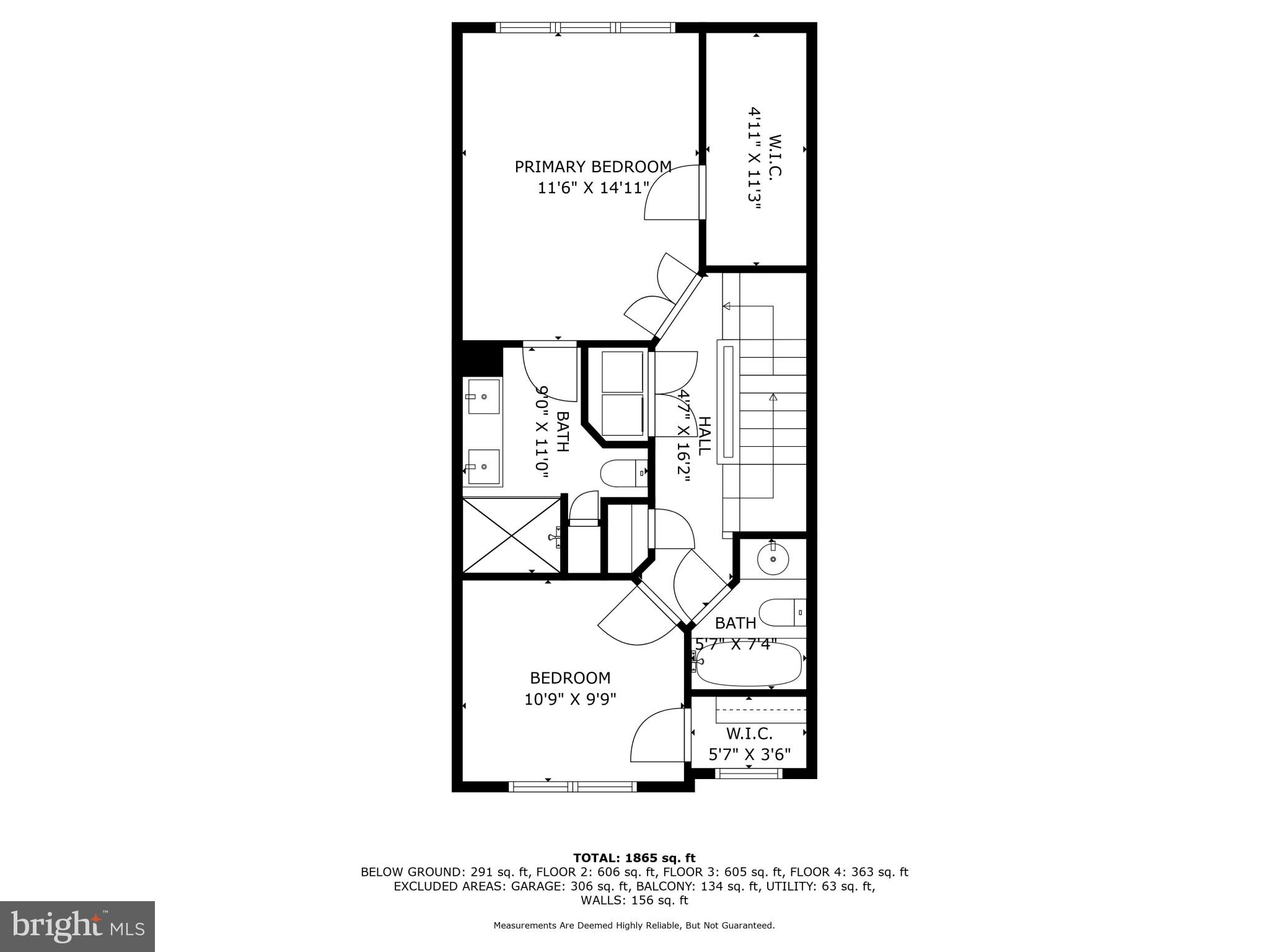 8511 Cameron Street Silver Spring, MD 20910 - Photo 35 of 39 a picture of a room with a white wall and a large window