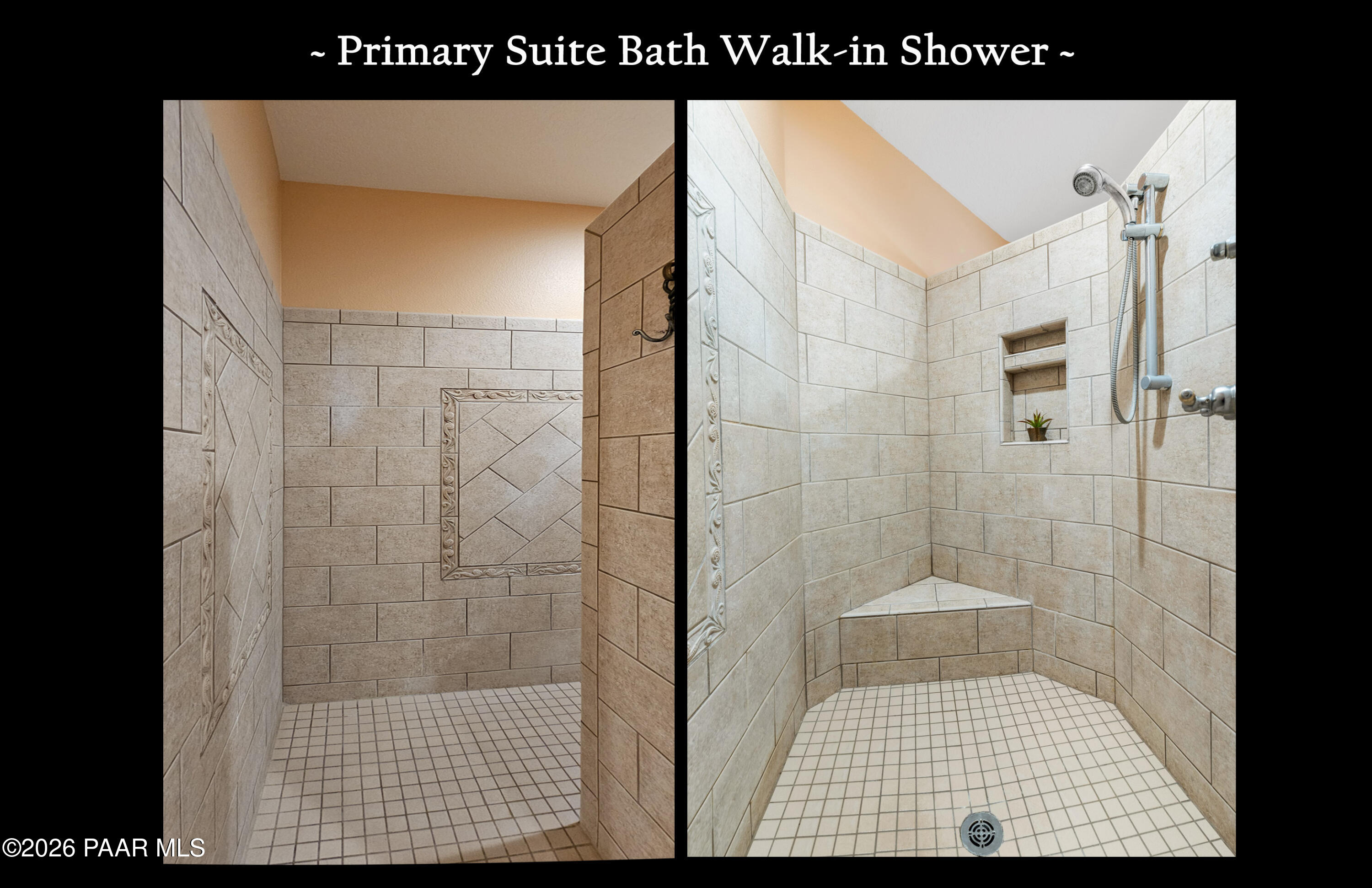 1515 North Happy Valley Road, Unit 3&4 Prescott, AZ 86305 - Photo 41 of 88 Primary Suite Walk-in Shower
