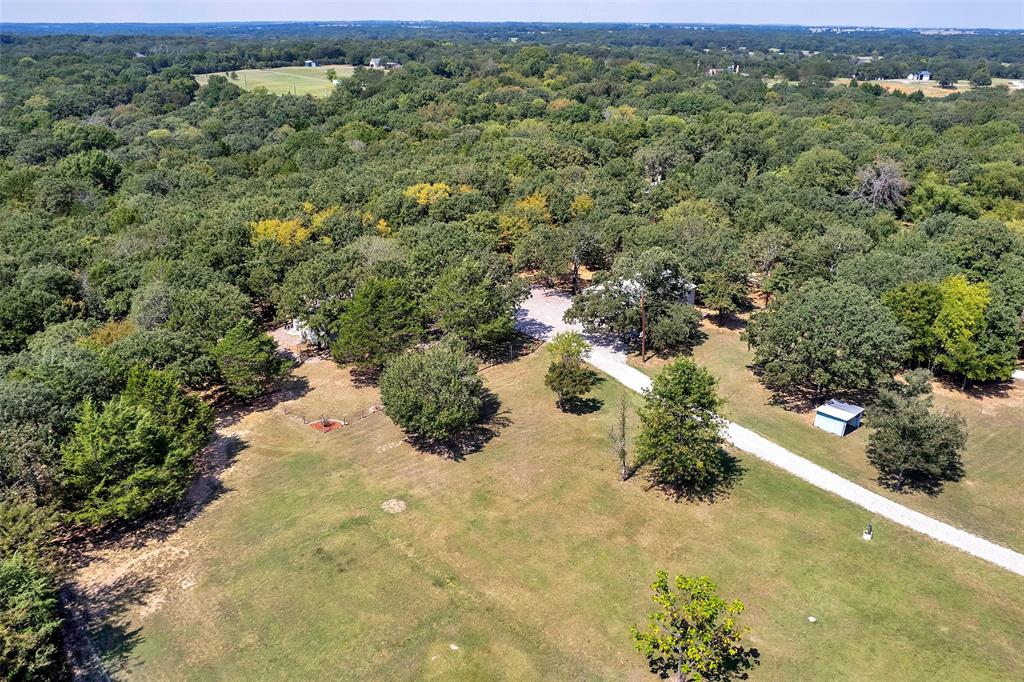 1793 Greer Road Sadler, TX 76264 - Photo 7 of 36 a view of a forest with a lake