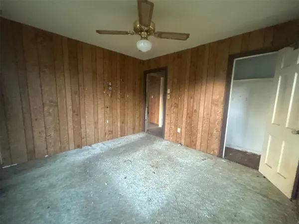 a view of a livingroom with a hallway