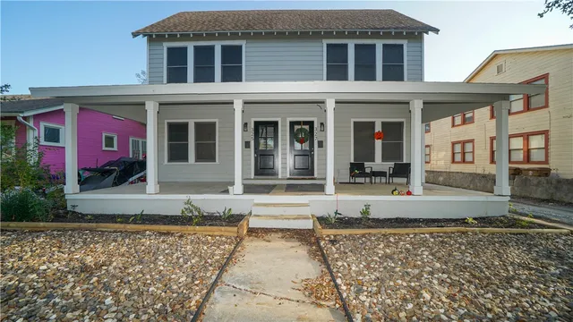 front view of a house